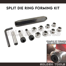 Load image into Gallery viewer, Ring Forming Kit with Dies Metal Making Customization DIY Handicraft Jewellery Making Tools
