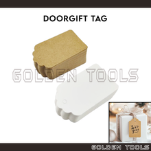 Load image into Gallery viewer, Kraft Paper Product Tag Baking Tag Clothing Tag Gift Tag Thank You Card Wedding Doorgift Tag Bazaar Tanda Harga
