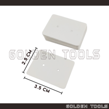Load image into Gallery viewer, Display Earring Ear Studs Holder Hang Hanging Kraft Paper Tag Accessories Display Bazaar Tanda Harga
