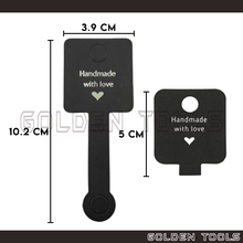 Load image into Gallery viewer, Display Hair Rubber band Scrunchies Bracelet Ring Holder Hang Hanging Paper Tag Accessories Display Bazaar Tanda Harga
