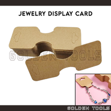 Load image into Gallery viewer, Display Hair Rubber band Scrunchies Bracelet Ring Holder Hang Hanging Paper Tag Accessories Display Bazaar Tanda Harga
