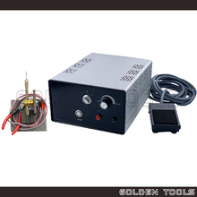 Load image into Gallery viewer, [1 YEAR WARRANTY] CT001 1A Spark Welding Machine Set For 0.15mm-0.80mm Jeweller Chain Necklace Welding Soldering
