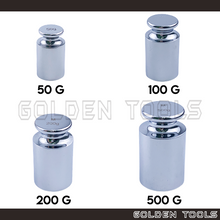 Load image into Gallery viewer, 50g/100g/200g/500g Calibration Weights For Precision Gold Balance Jewellery Electronic Balance Weight Accuracy Check
